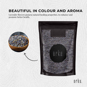 25g Organic Lavender Flower - Dried Fragrant Lavendula Angustifolia - Food & Beverage > Pantry > Teas & Accessories