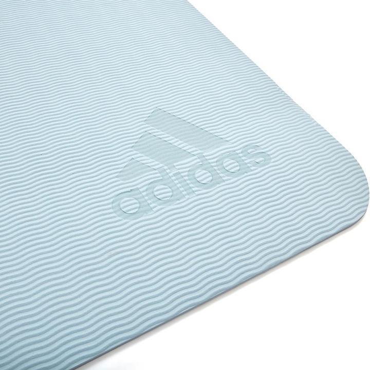 Adidas Premium Yoga Mat 5mm Non Slip Gym Exercise Fitness Pilates Workout Pad - Sports & Fitness > Exercise Gym &