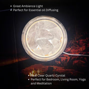 Aurora Crystal Diffuser - Clear Quartz - Appliances > Aroma Diffusers & Humidifiers > Aroma Diffusers