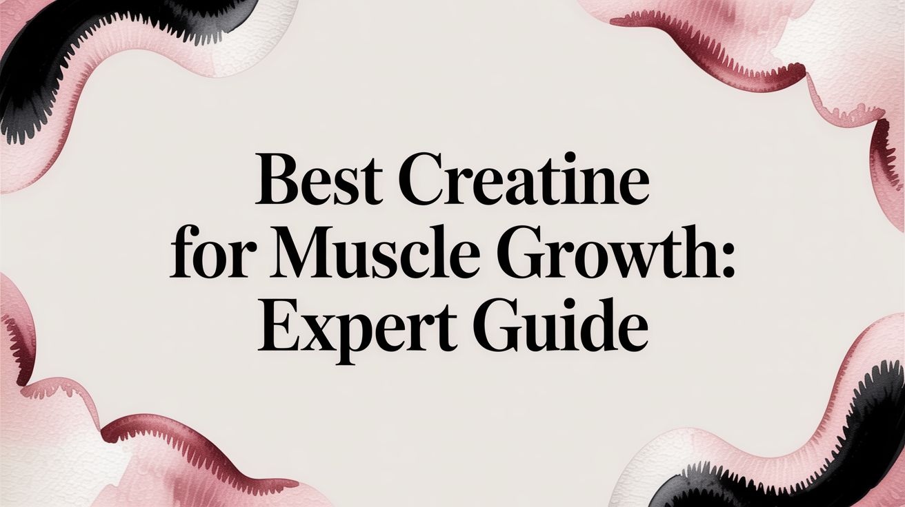 Best Creatine for Muscle Growth: Expert Guide