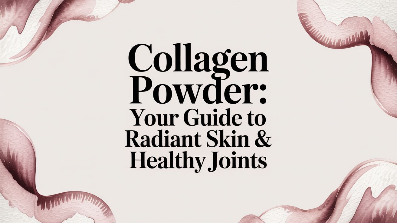 Collagen Powder: Your Guide to Radiant Skin & Healthy Joints