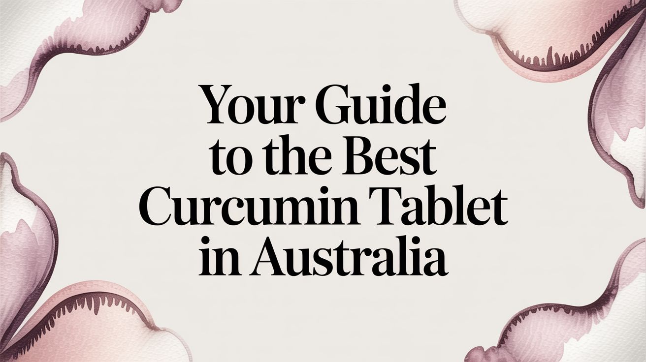 Your Guide to the Best Curcumin Tablet in Australia