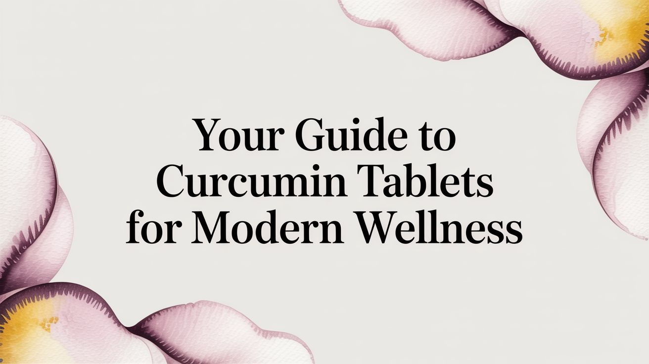 Your Guide to Curcumin Tablets for Modern Wellness