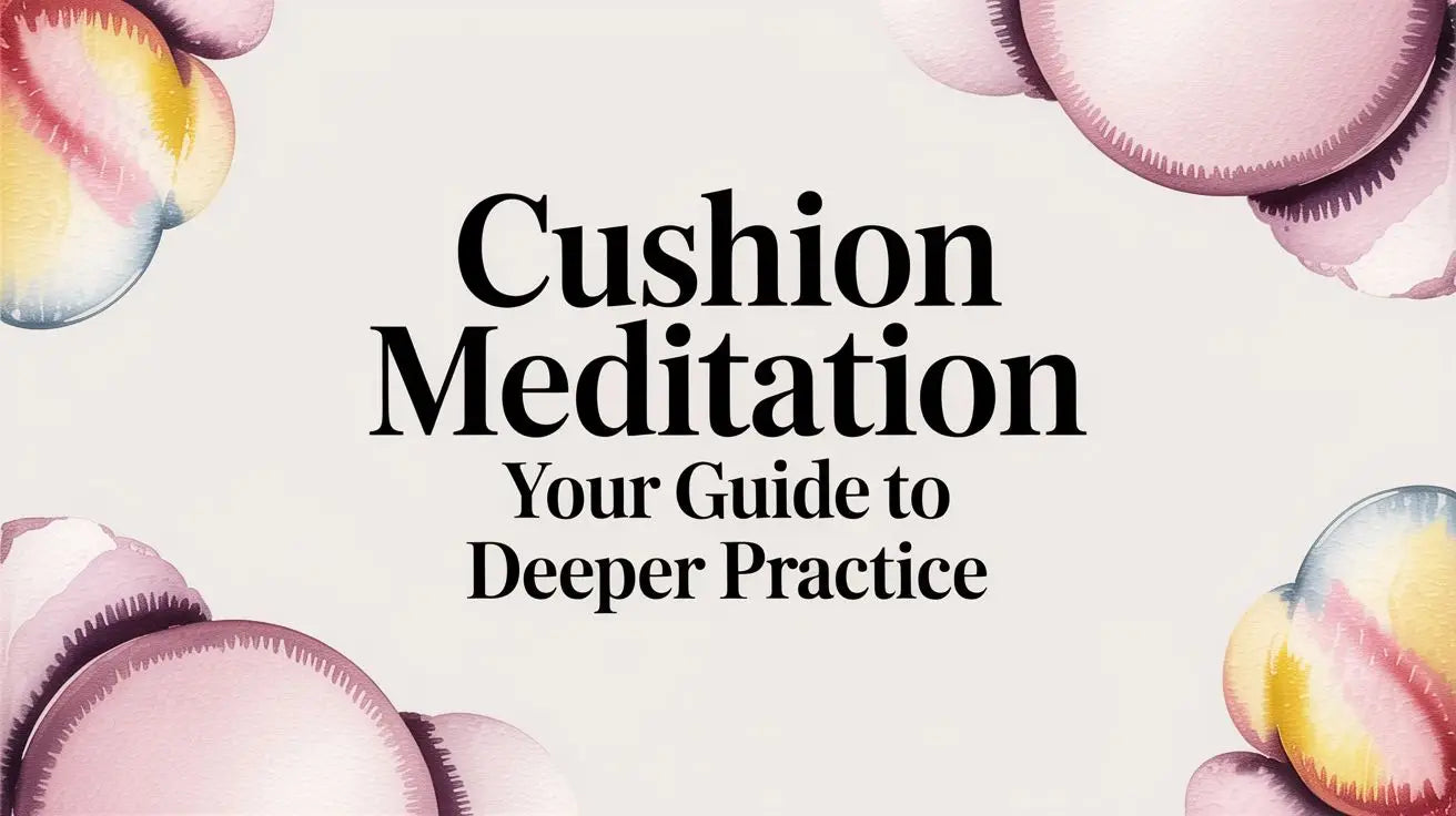Cushion Meditation Your Guide to Deeper Practice