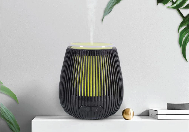 small black essential oil aroma diffuser