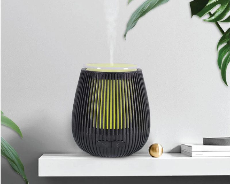 small black essential oil aroma diffuser