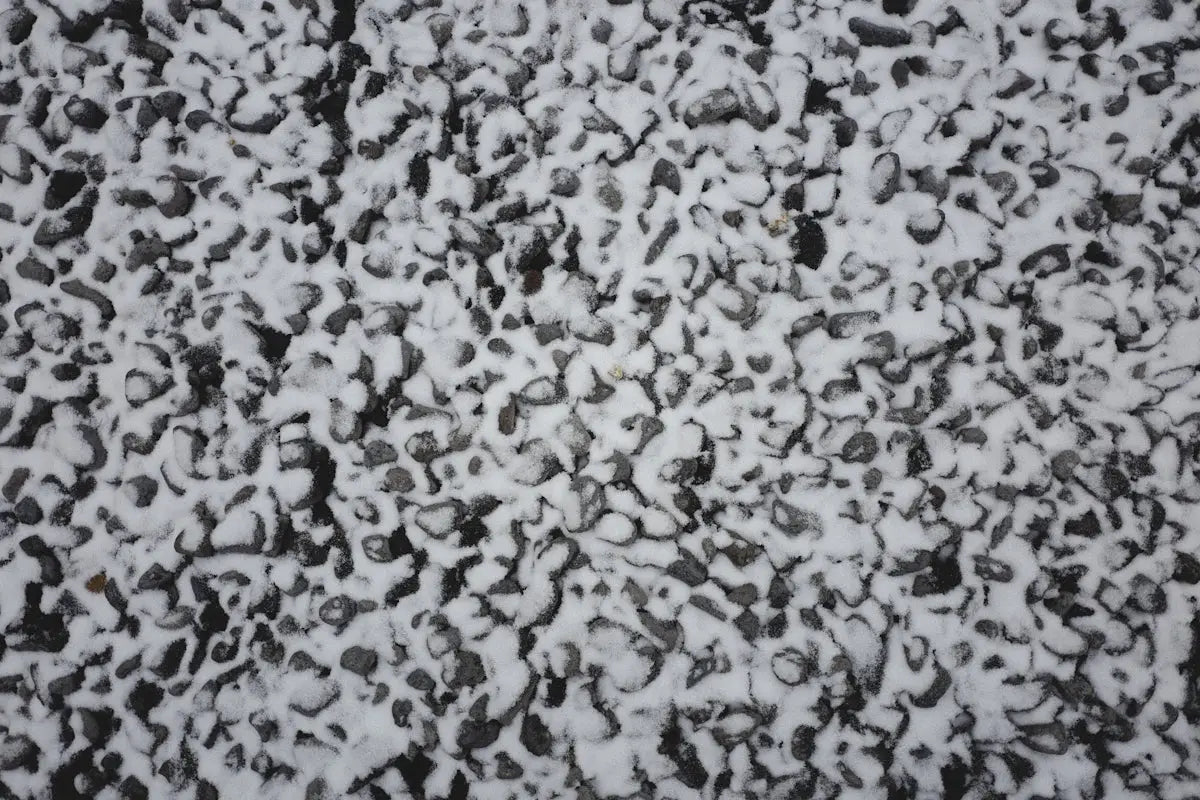 a very large amount of snow on the ground