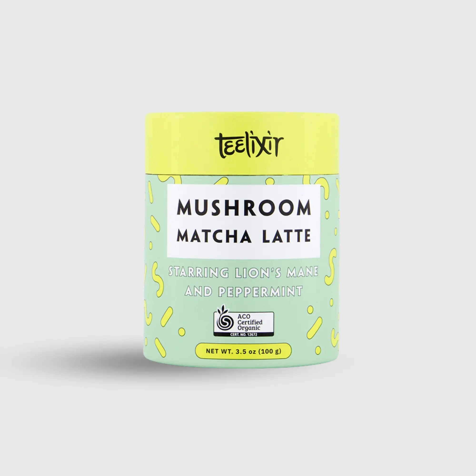 Teelixir Mushroom Matcha Latte 100g organic
