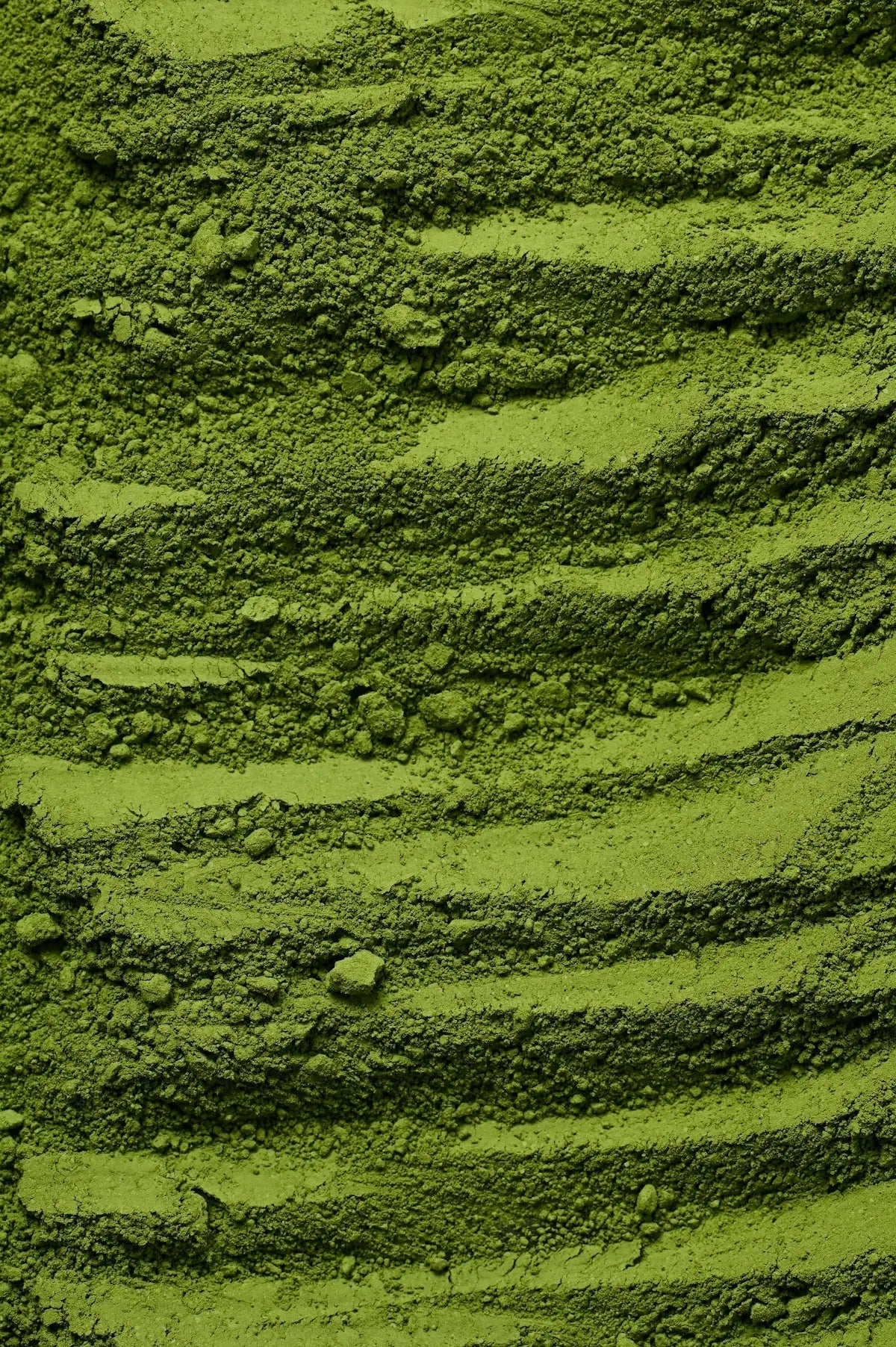a close up of a green colored substance