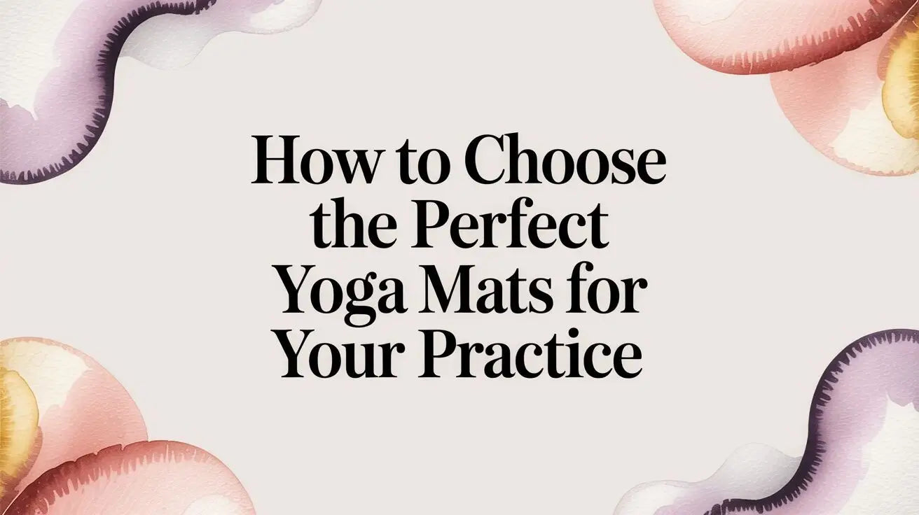 How to Choose the Perfect Yoga Mats for Your Practice