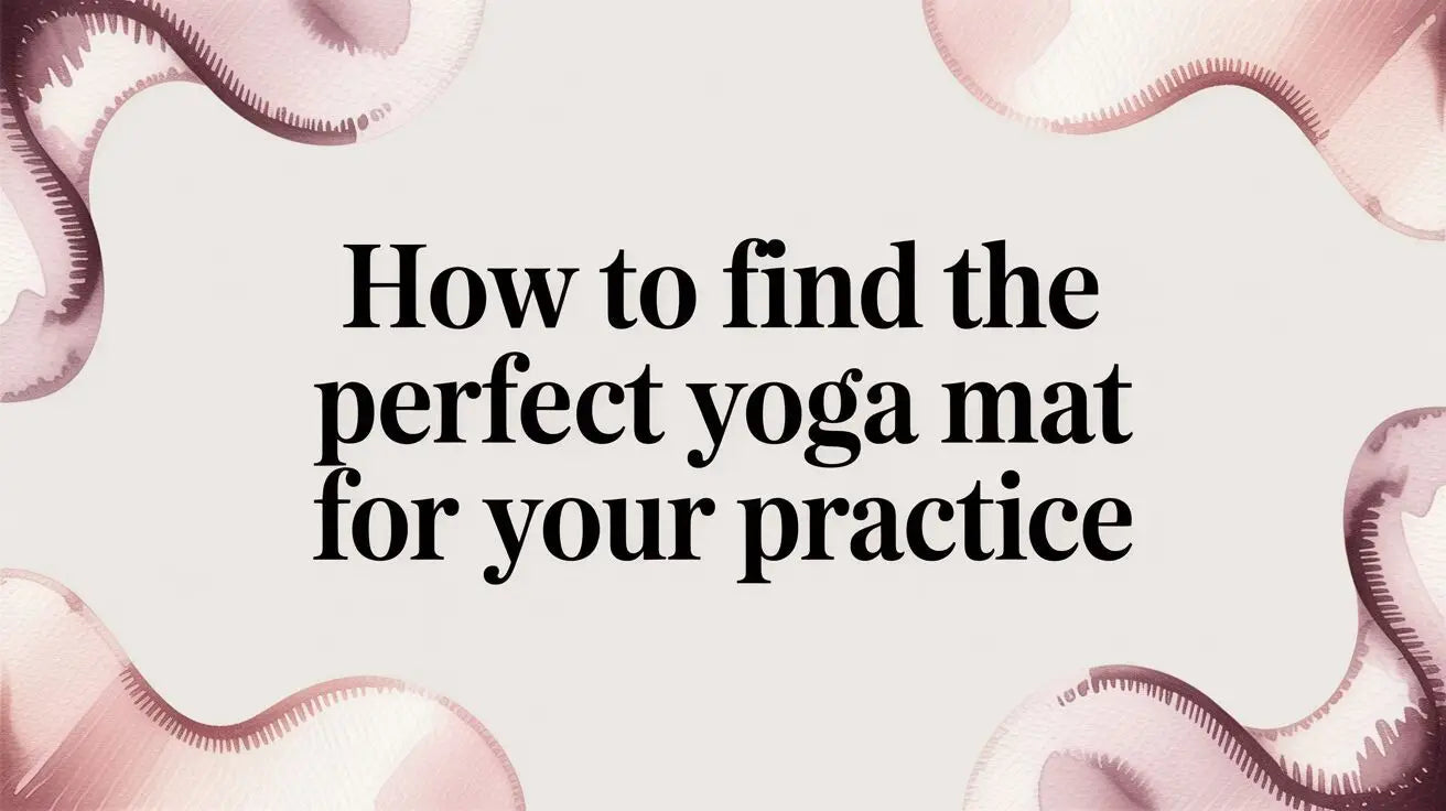 How to Find the Perfect Yoga Mat for Your Practice