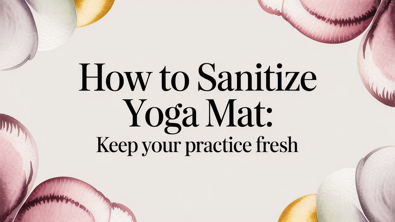 How to Sanitize Yoga Mat: Keep Your Practice Fresh