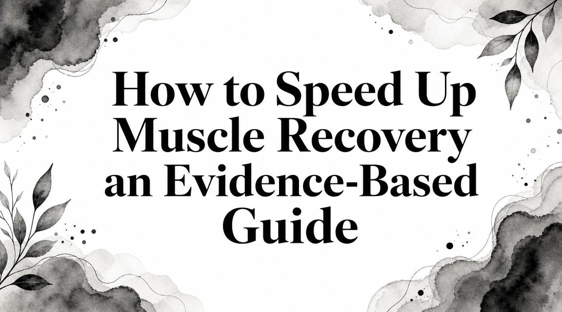 How to Speed Up Muscle Recovery an Evidence-Based Guide