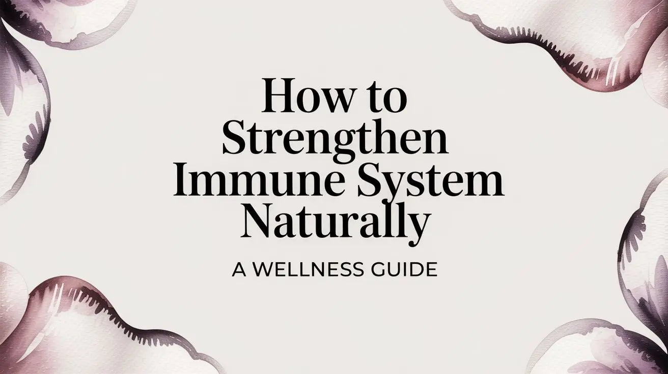 How to Strengthen Immune System Naturally: A Wellness Guide