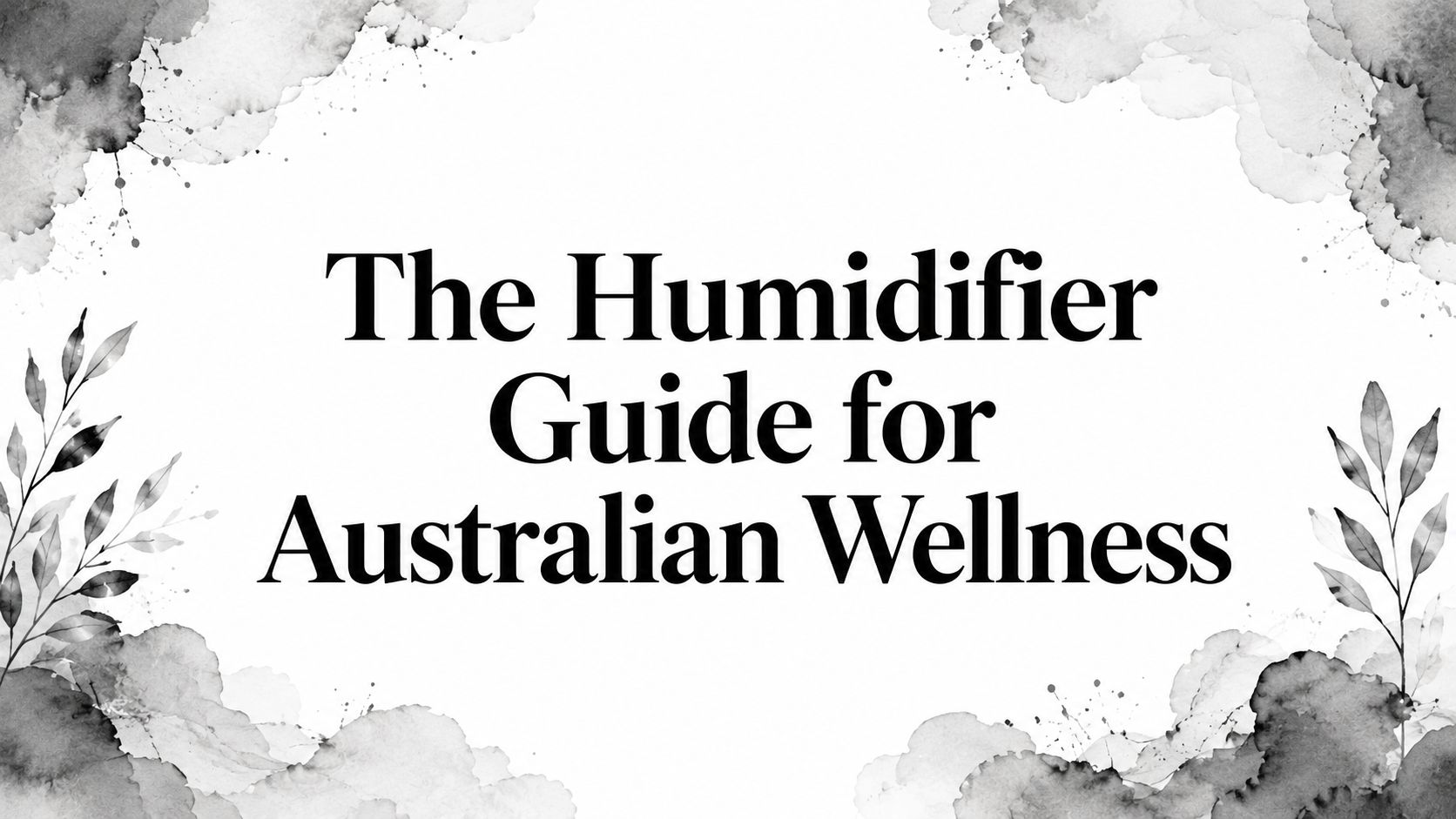 The Humidifier Guide for Australian Wellness