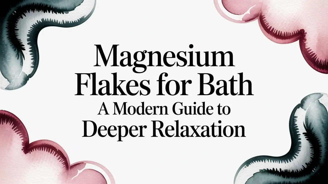 Magnesium Flakes for Bath A Modern Guide to Deeper Relaxation