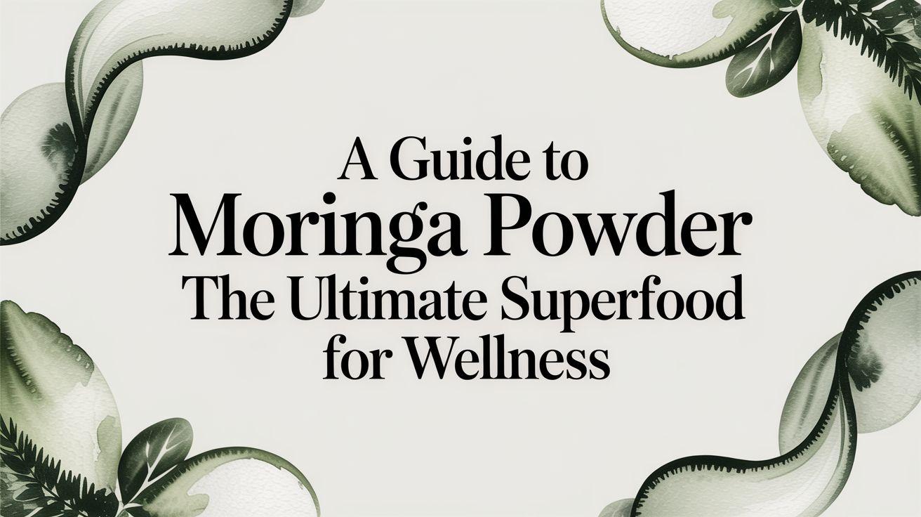 A Guide to Moringa Powder The Ultimate Superfood for Wellness