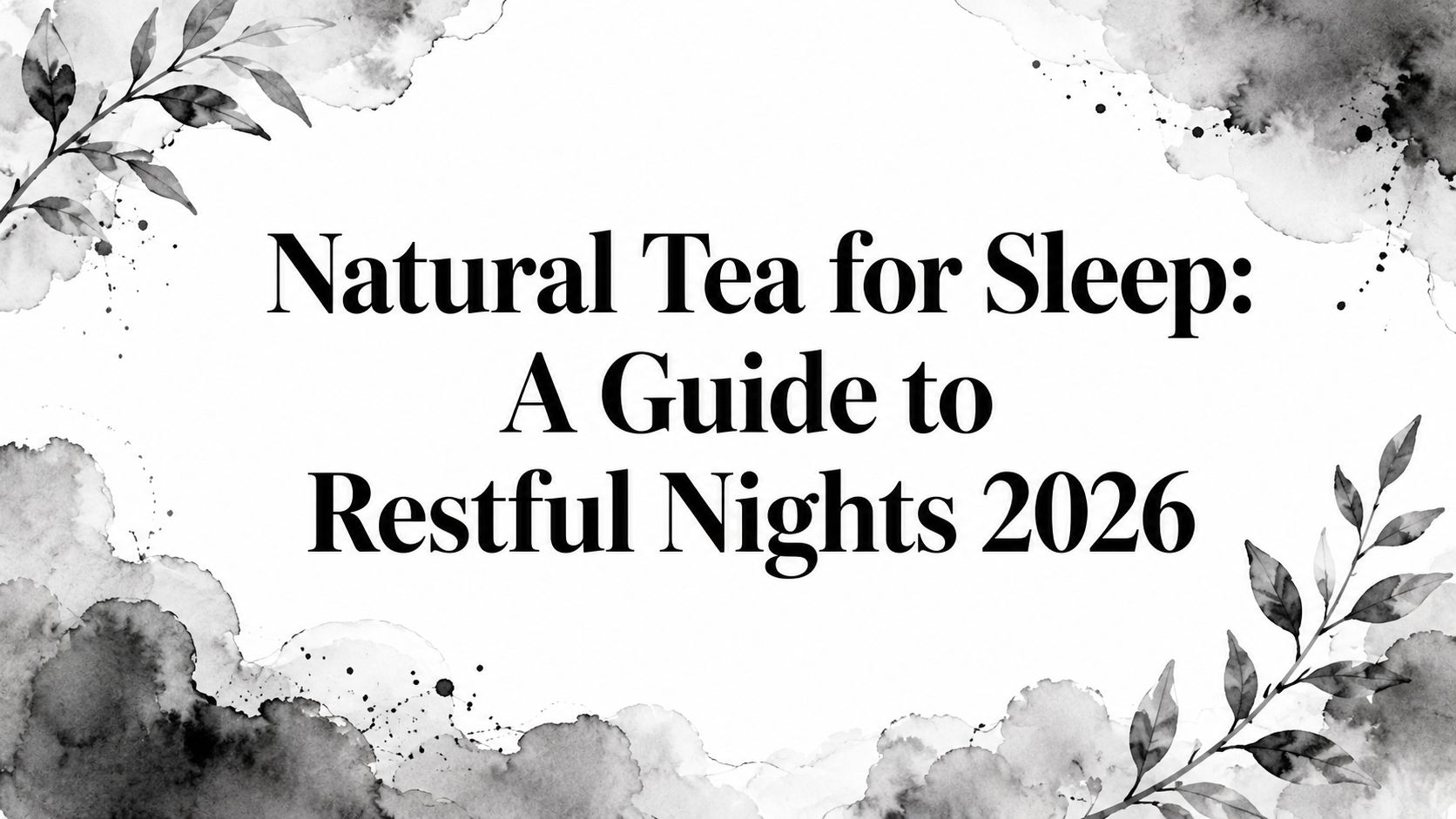 Natural Tea for Sleep: A Guide to Restful Nights 2026