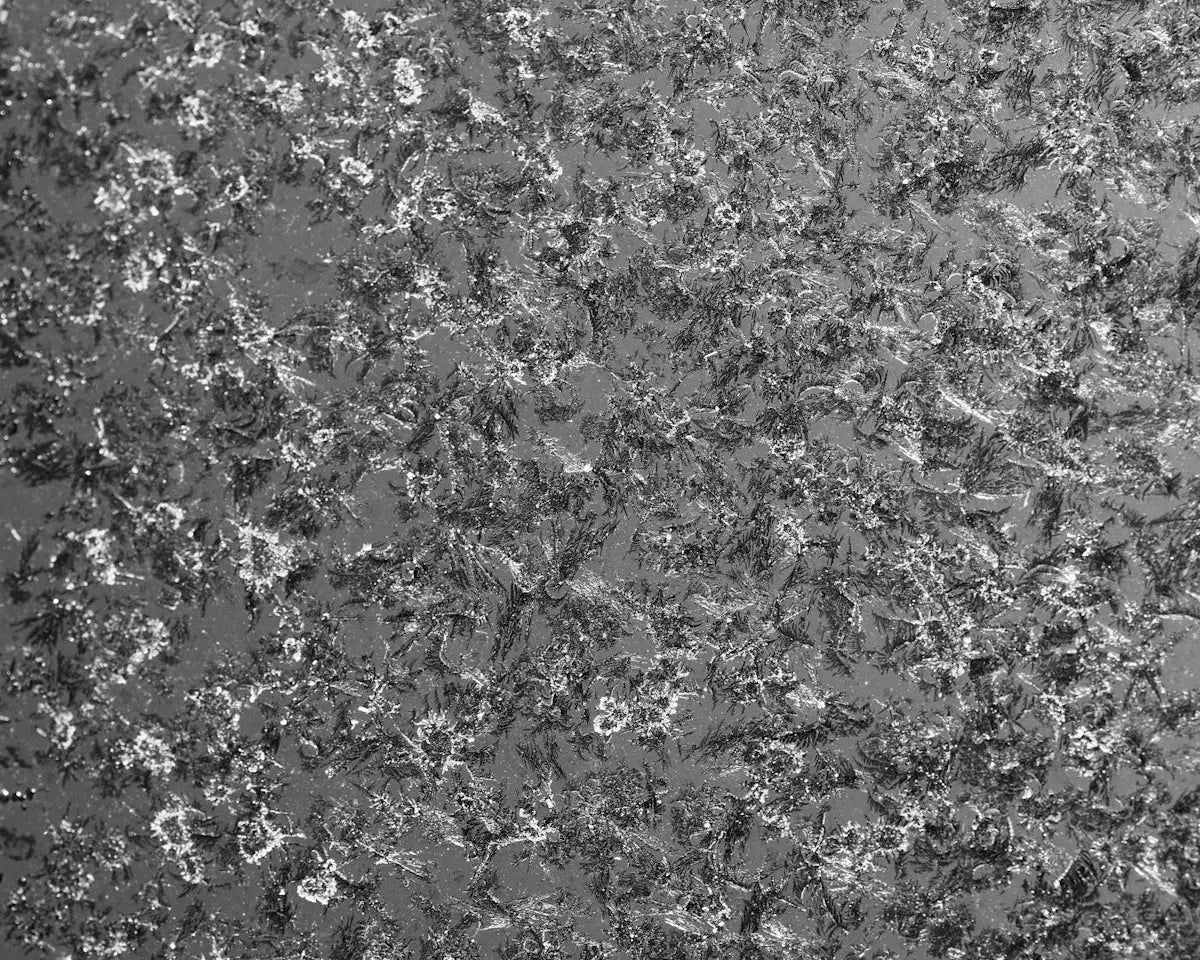 a black and white photo of a textured surface