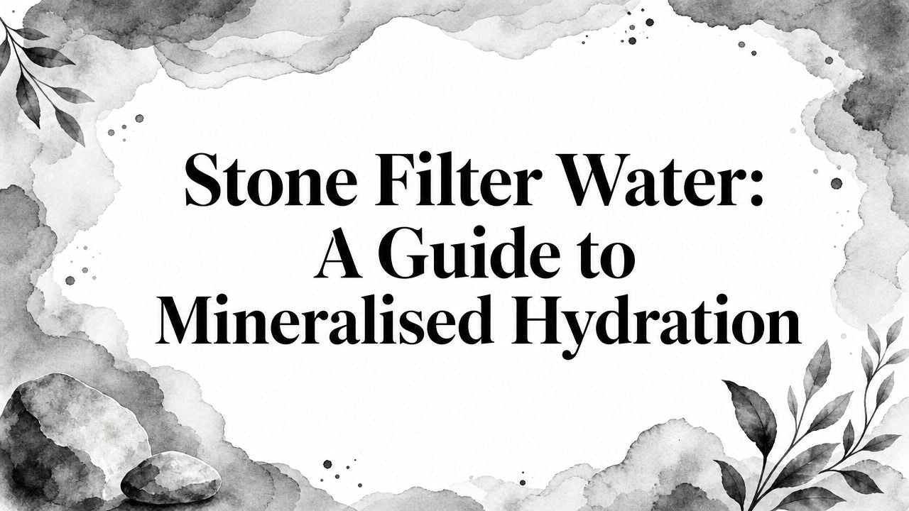 Stone Filter Water: A Guide to Mineralised Hydration