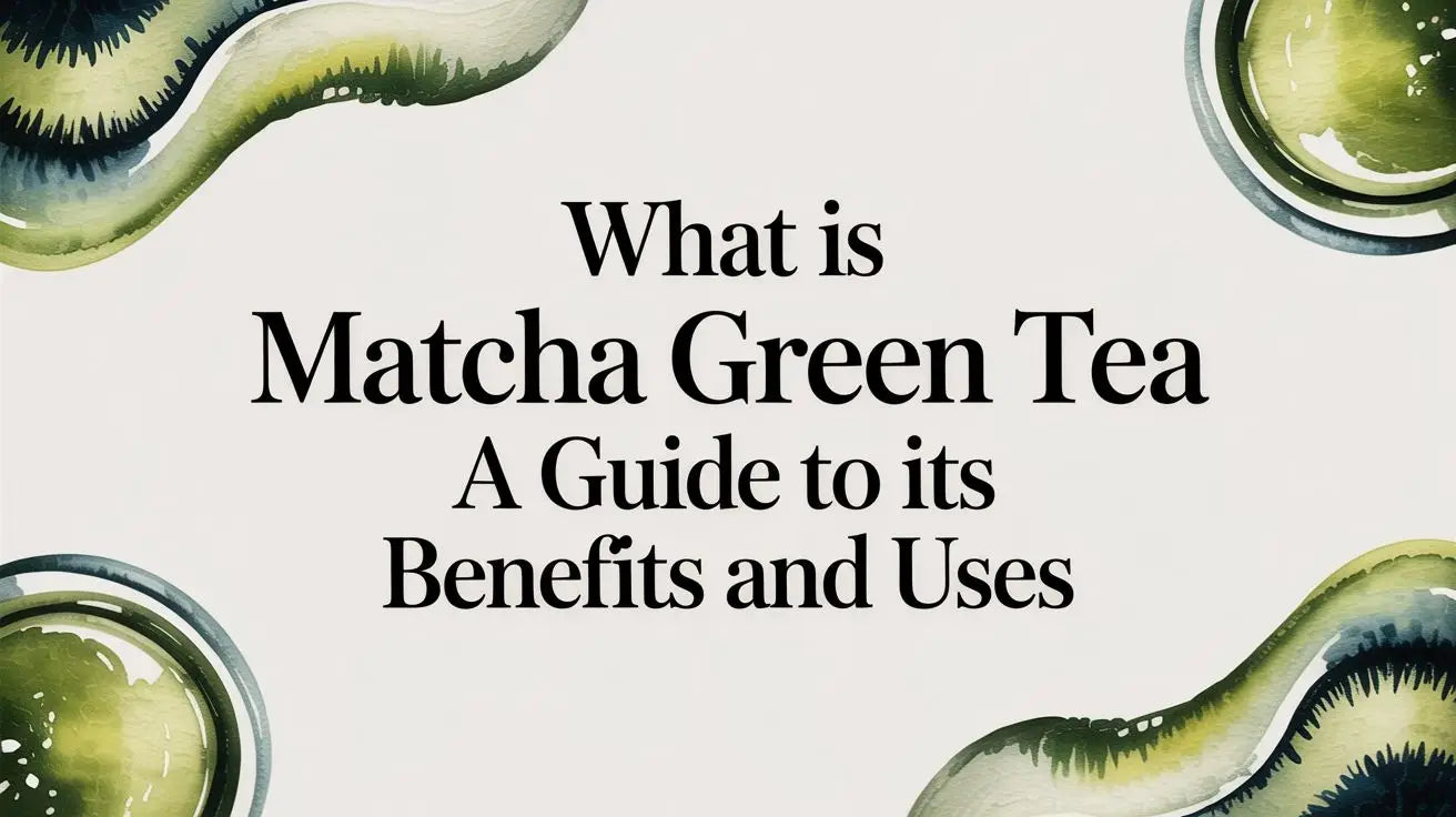 What Is Matcha Green Tea A Guide To Its Benefits And Uses