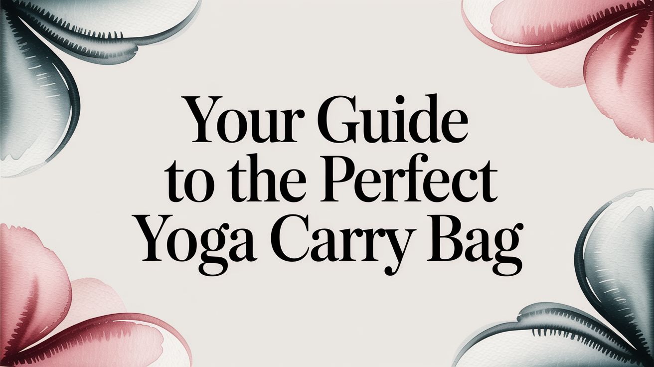 Your Guide to the Perfect Yoga Carry Bag
