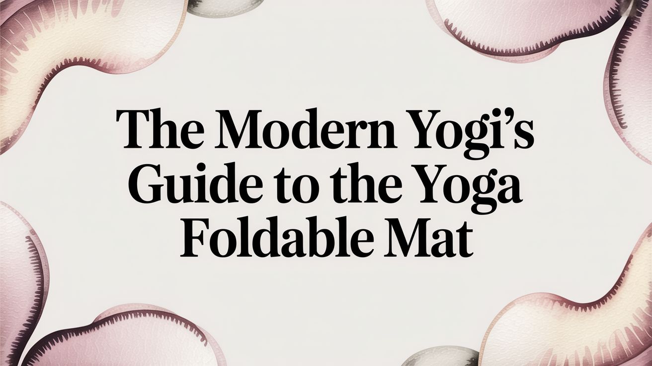 The Modern Yogi's Guide To The Yoga Foldable Mat