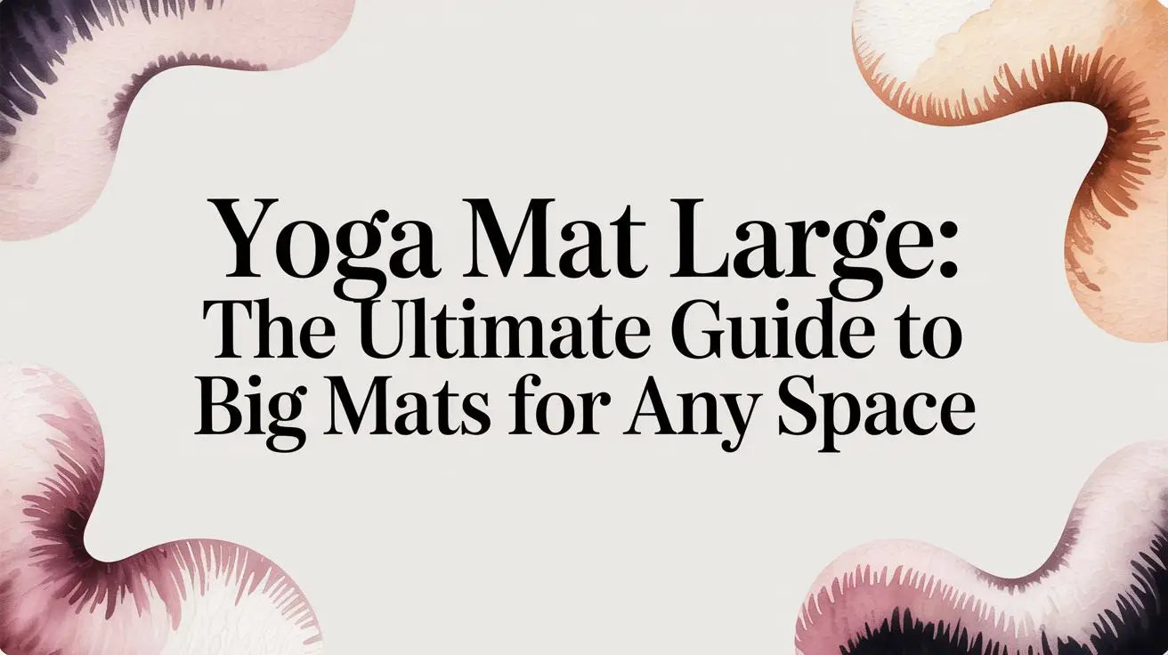 Yoga Mat Large: The Ultimate Guide to Big Mats for Any Space