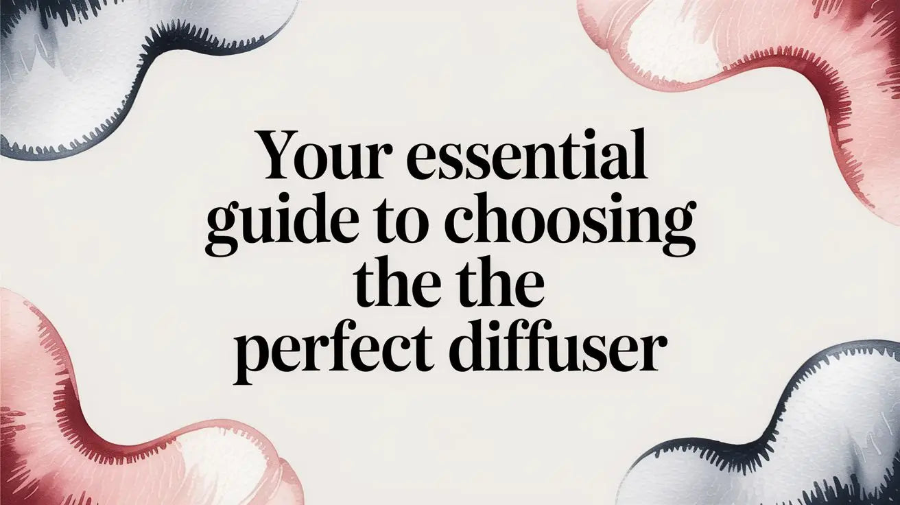 Your Essential Guide to Choosing the Perfect Diffuser – Wellness Apothecary