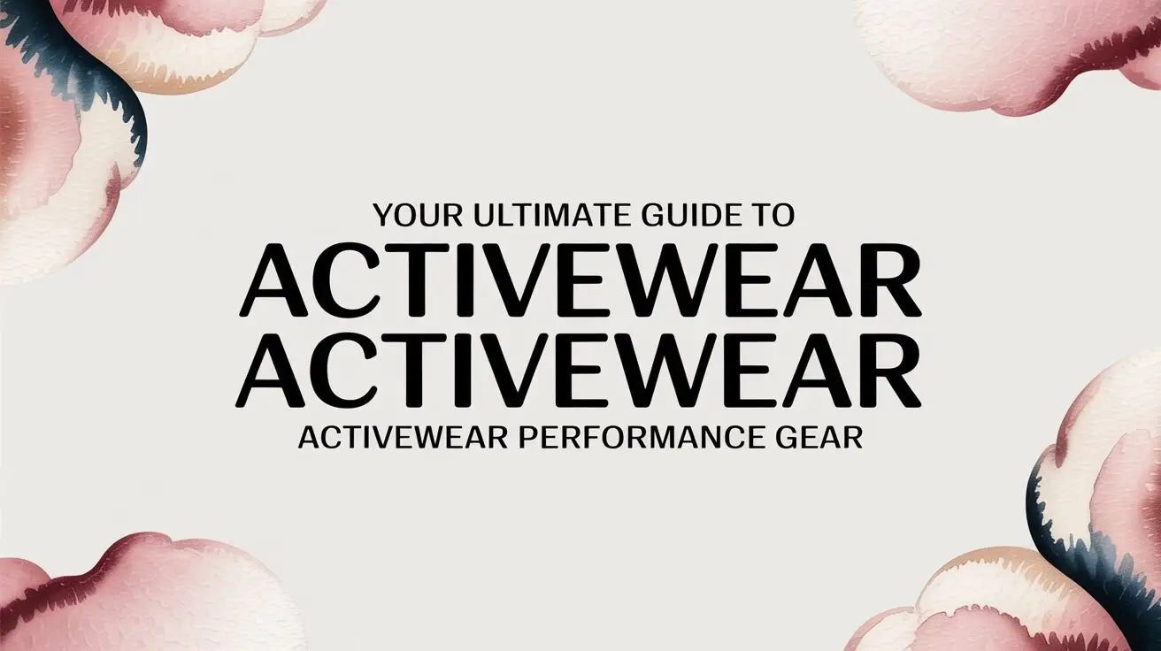 Your Ultimate Guide to Activewear Activewear Performance Gear