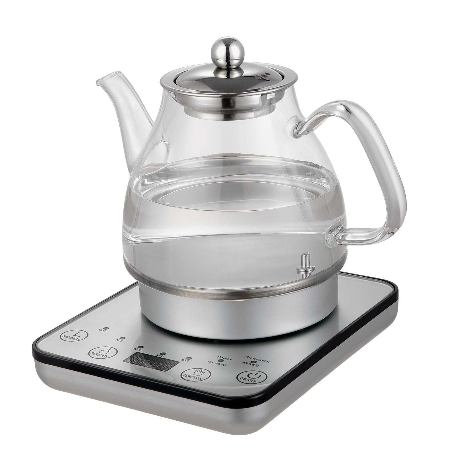 1.2L Digital Glass Kettle w/ Electric Tea Pot & Infuser 800W - Appliances > Kitchen Appliances > Kettles
