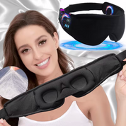 1 3D wireless sleep mask with 5.2BT headphones, the best sleep mask, Type-C charging cable built-in, wireless music eye mask, suitable for both men and women, wireless sleep mask, sleep eye mask, travel sleep aid, portable sleep solution, soft ear pads, l