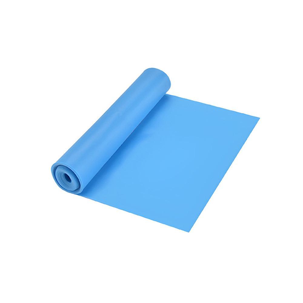1.5m Elastic Premium Yoga Stretch Resistance Bands Exercise Fitness Band Theraband - Blue