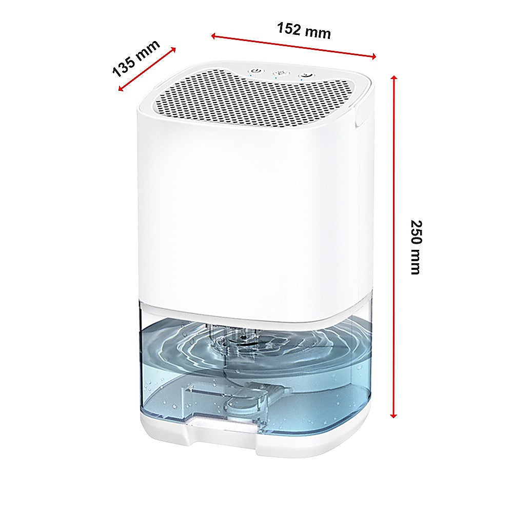 1000ML Mini Dehumidifier Portable Air Dryer Office Moisture Absorber Machine - Appliances > Aroma Diffusers &