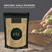 100g Organic Amla Powder Indian Gooseberry Emblica Officinalis Fruit Supplement - Health & Beauty > Nutrition &