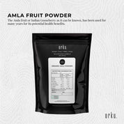 100g Organic Amla Powder Indian Gooseberry Emblica Officinalis Fruit Supplement - Health & Beauty > Nutrition &