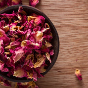 100g Organic Dried Red Rose Petals - Wedding Confetti Rosa Centifolia Flower - Food & Beverage > Pantry > Teas &