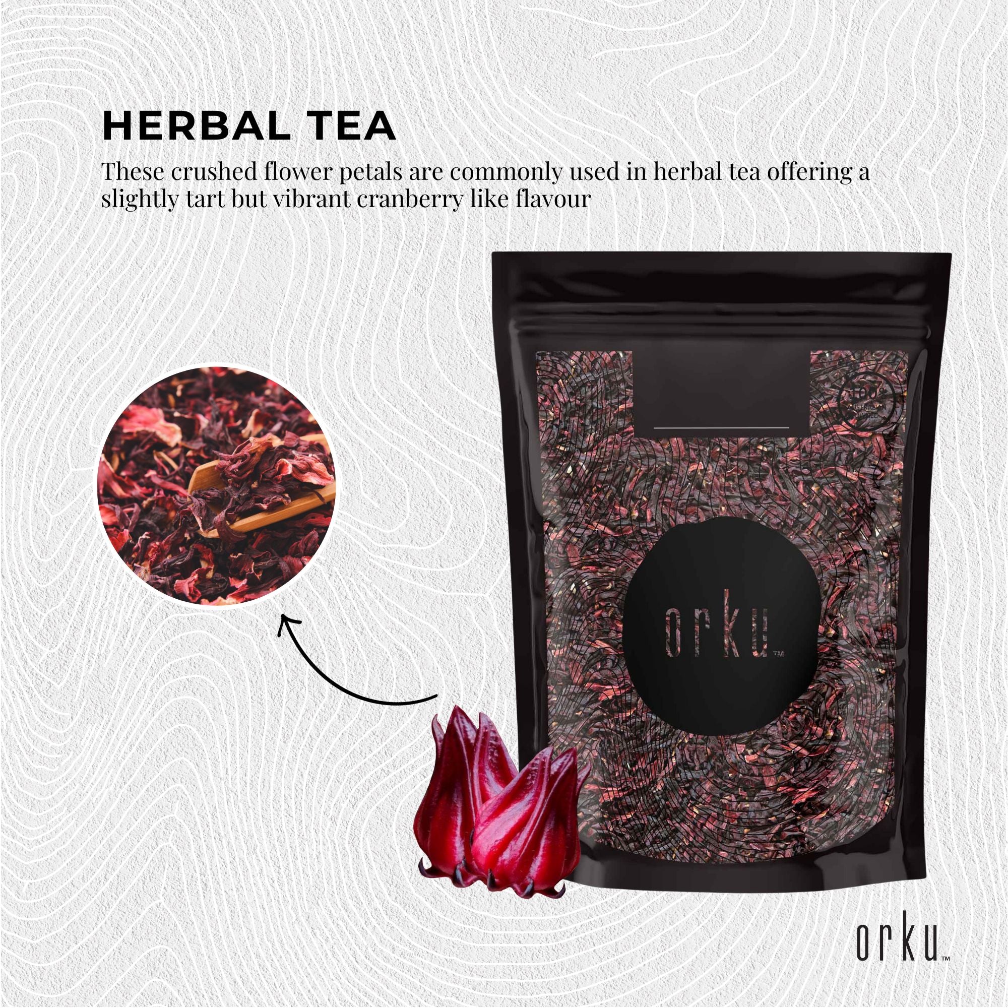 100g Organic Hibiscus Rosella Flower Crushed - Dried Herbal Tea Supplement - Electronics > Battery Chargers & Power >