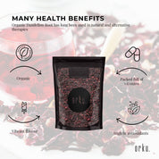 100g Organic Hibiscus Rosella Flower Crushed - Dried Herbal Tea Supplement - Electronics > Battery Chargers & Power >