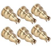 10pcs Incense Burner Gourd Shaped Brass Incense Holder for Home Office Teahouse Living Room Yoga