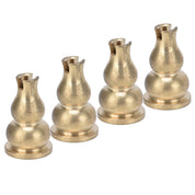 10pcs Incense Burner Gourd Shaped Brass Incense Holder for Home Office Teahouse Living Room Yoga