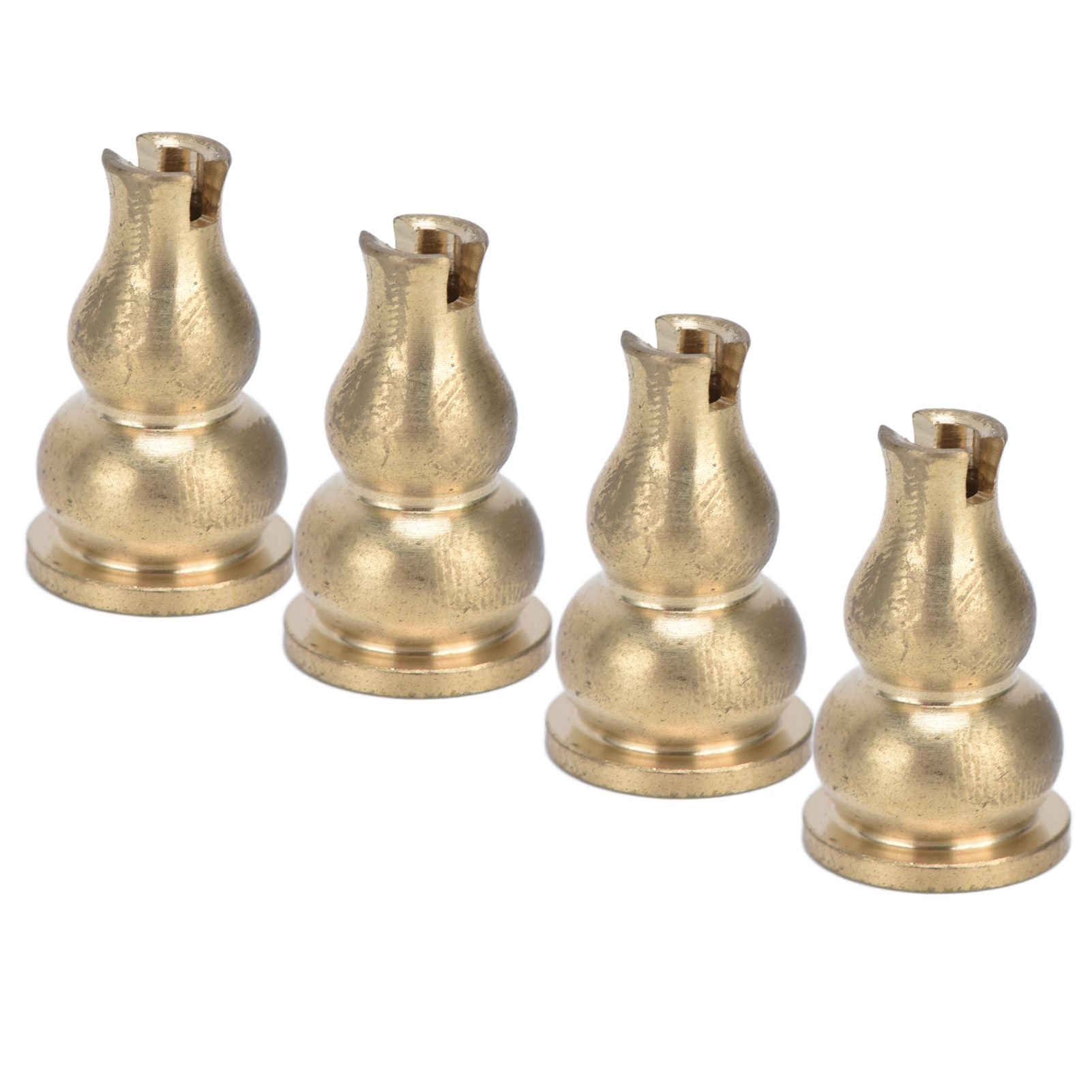 10pcs Incense Burner Gourd Shaped Brass Incense Holder for Home Office Teahouse Living Room Yoga
