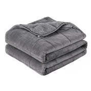 11KG Weighted Blanket Adults Kid Anti Anxiety Gravity Blankets Sherpa Fleece