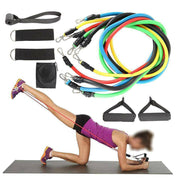 11Pcs/Set Pull Rope Belt Elastic Home Gym Fitness Exercise Resistance Band - Sports & Fitness > Exercise Gym & Fitness