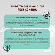 1Kg Boric Acid Powder Bucket 99.9% Pure Fully Soluble Granule Pest Ant Roaches - Pet Care > Pest Control > Household