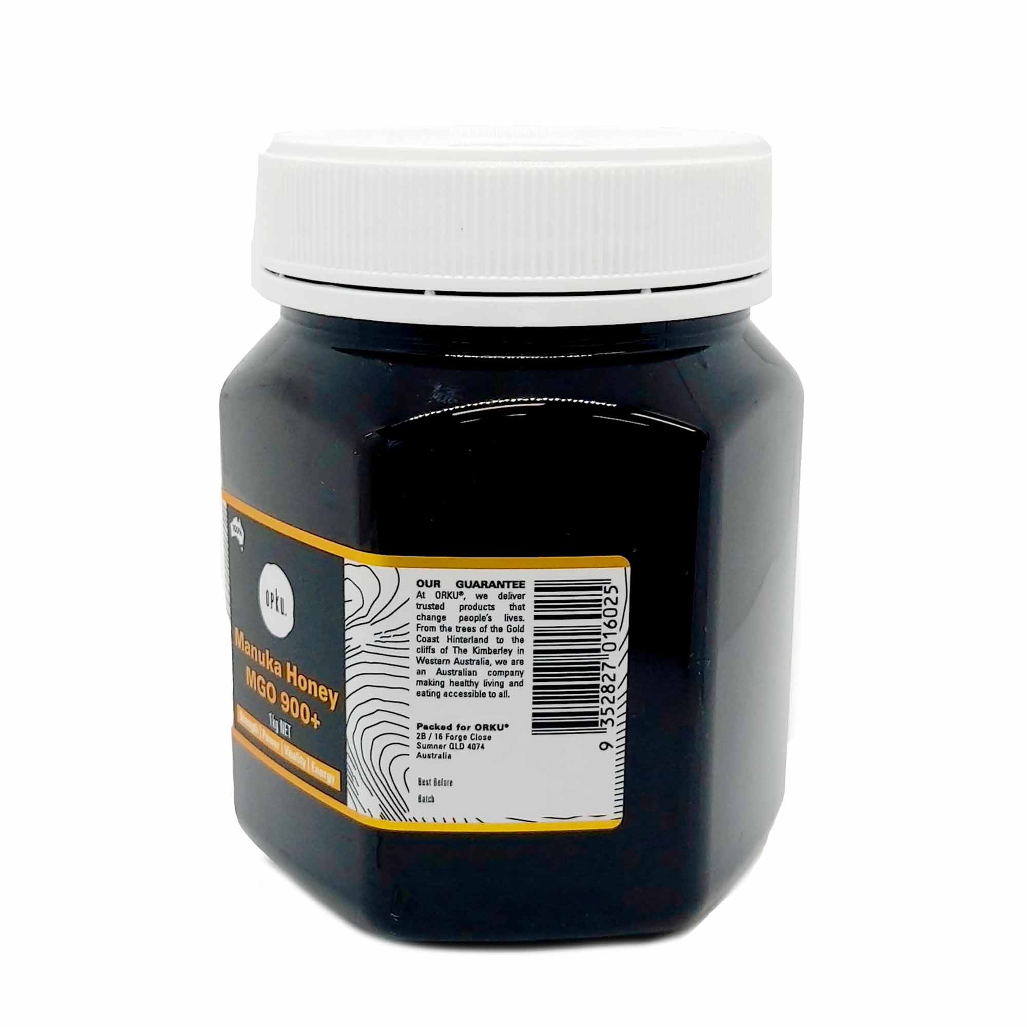 1Kg MGO 900+ Australian Manuka Honey - 100% Raw Natural Pure Jelly Bush - Food & Beverage > Pantry > Condiments & Sauces