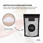 1Kg MSM Powder or Crystals Tub - 99% Pure Methylsulfonylmethane Dimethyl Sulfone - Health & Beauty > Nutrition &