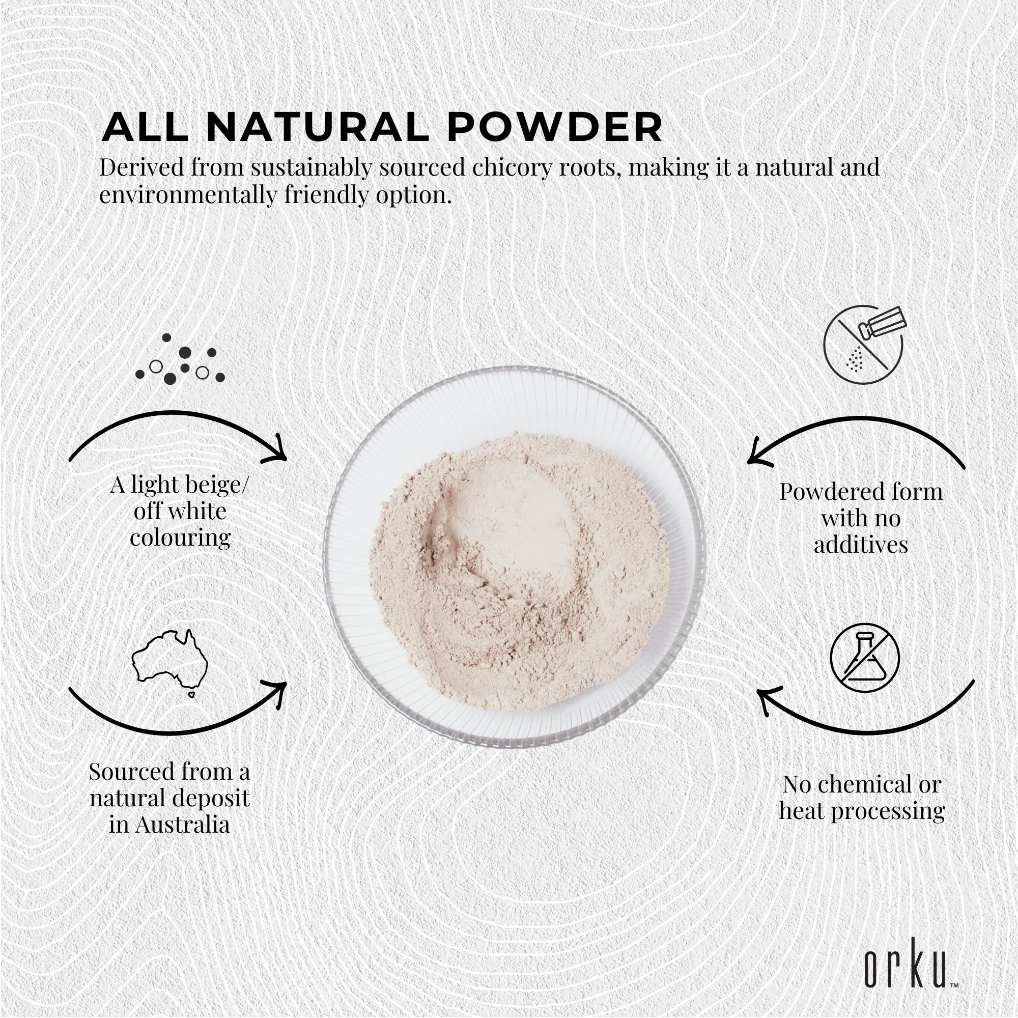 1Kg Organic Sodium Bentonite Clay Powder - Cosmetic Montmorillonite - Commercial > Commercial Others > Retail