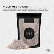 1Kg Organic Sodium Bentonite Clay Powder - Cosmetic Montmorillonite - Commercial > Commercial Others > Retail