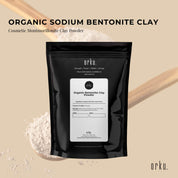 1Kg Organic Sodium Bentonite Clay Powder - Cosmetic Montmorillonite - Commercial > Commercial Others > Retail